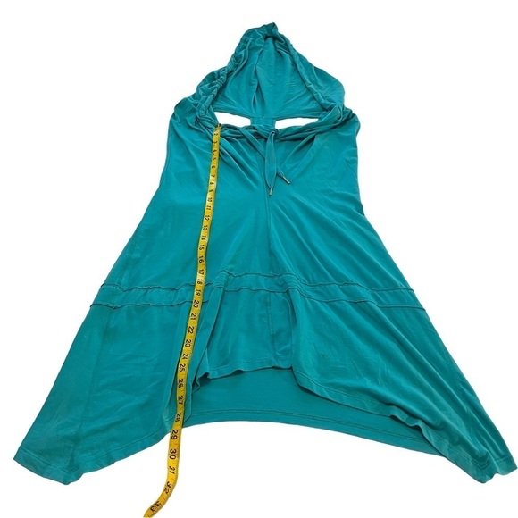 Lululemon Hooded T Back Tank Swim Beach Cover Up Dress L boho vacation - Picture 11 of 14